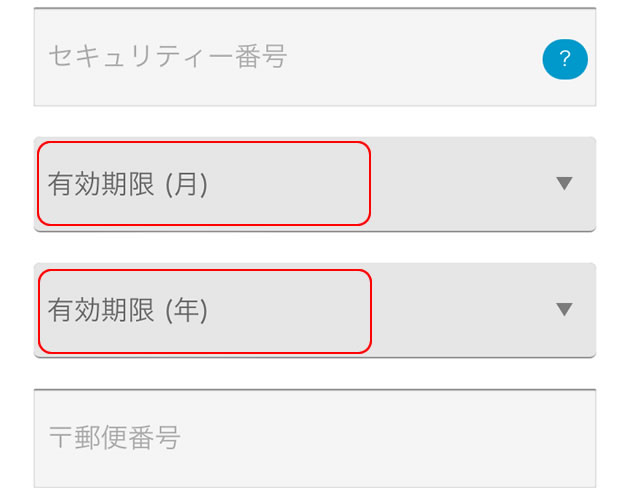STEP12：有効期限を入力